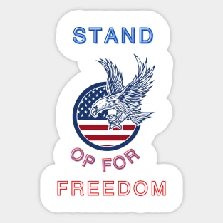 Stand up for betsy ross Sticker